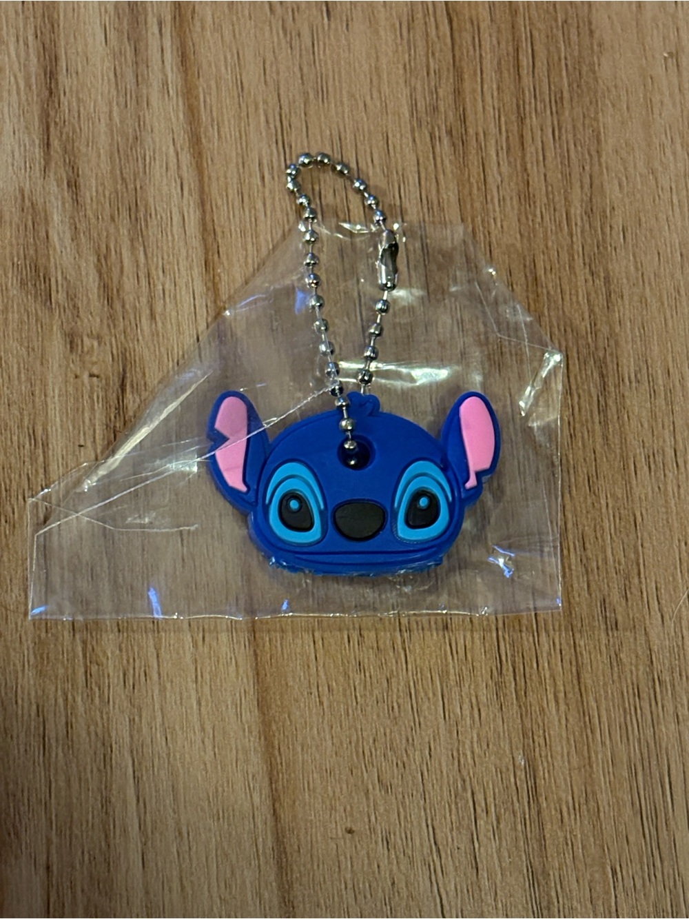 Blue Stitch Character Keychain for Kids